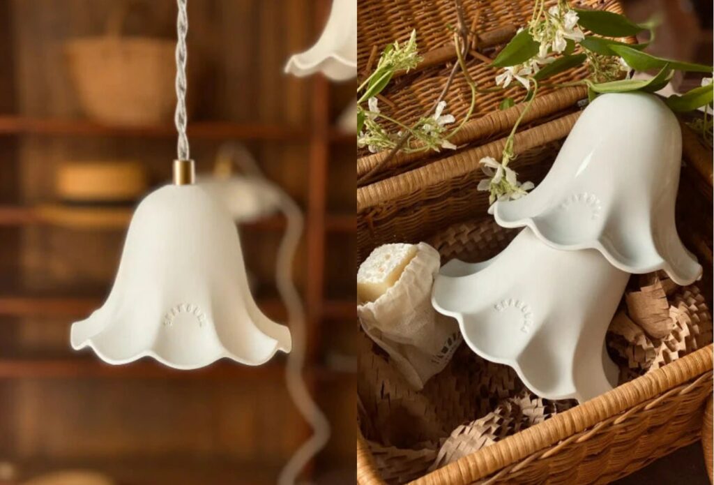 baladeuse en porcelaine