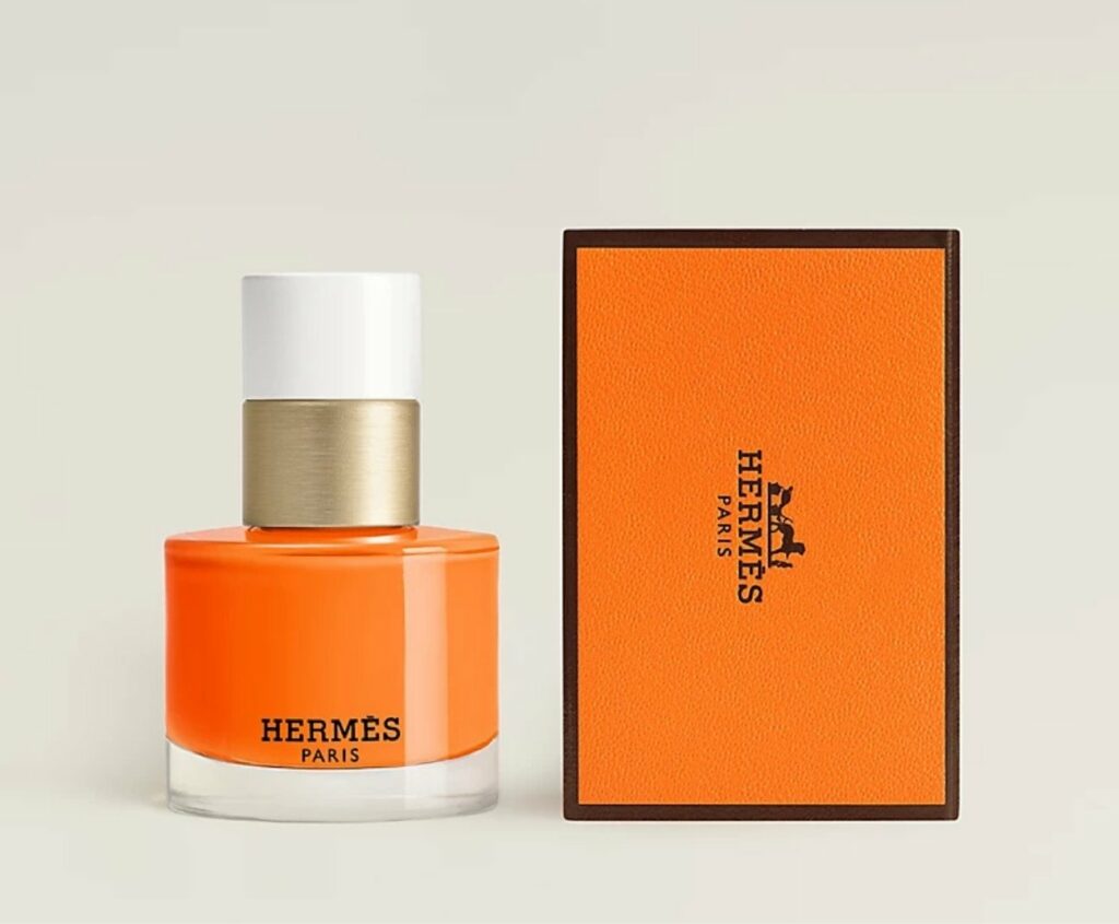 verni à ongle orange