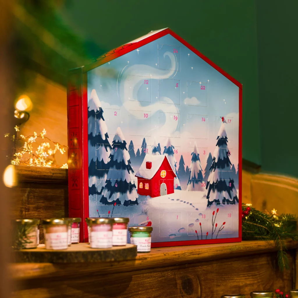 calendrier de l'Avent bougies parfumées