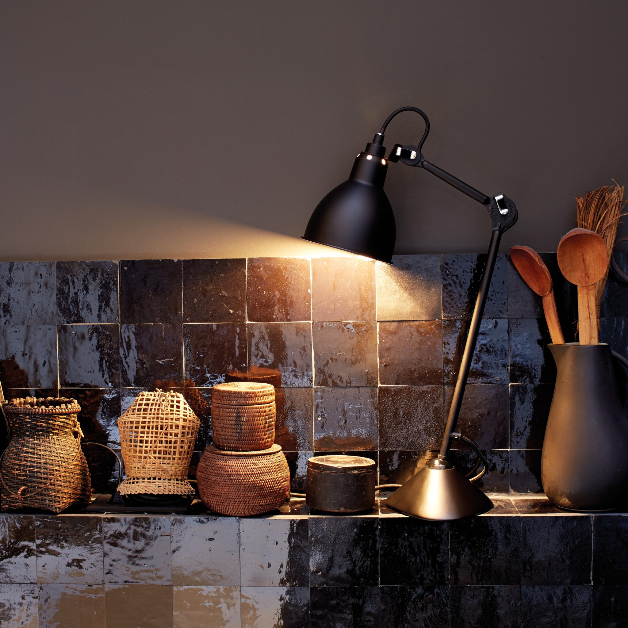 lampe Gras noire